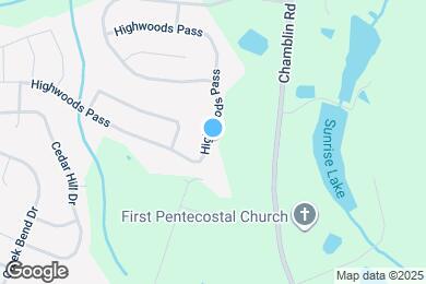 Map image of the property - 1359 Highwoods Pass