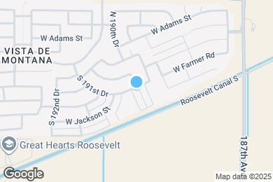 Map image of the property - 253 S 190th Dr.