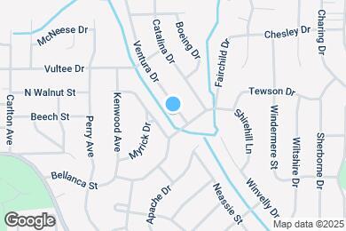 Map image of the property - 5617 Ventura Dr