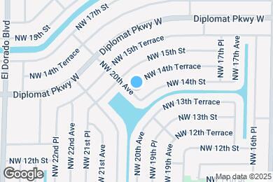 Map image of the property - 1922 NW 14th Terrace