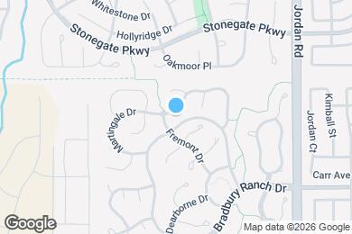 Map image of the property - 16410 Martingale Dr