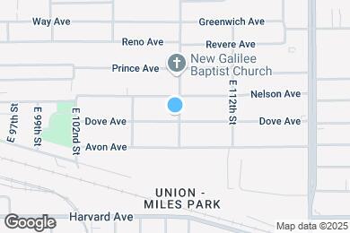 Map image of the property - 10809 Dove Ave