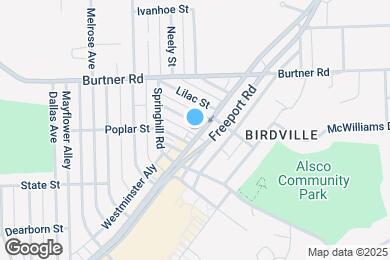 Map image of the property - Maple St Apartments