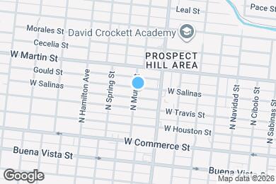 Map image of the property - 3034 W Salinas