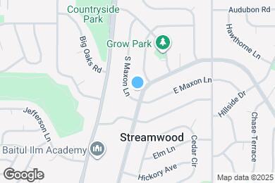 Map image of the property - 202 E Streamwood Blvd