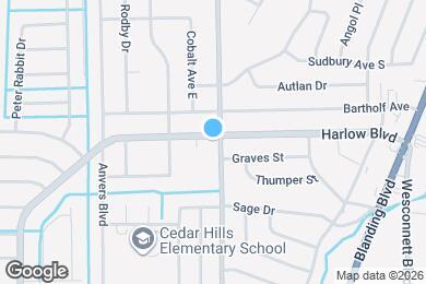 Map image of the property - 6406 Harlow Blvd