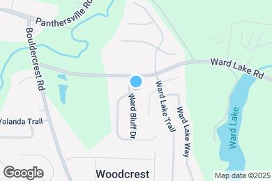 Map image of the property - 4240 Ward Bluff Dr