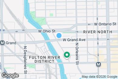 Map image of the property - 527 N Kingsbury St
