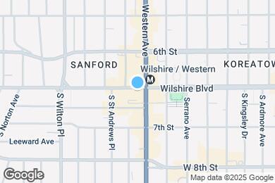 Map image of the property - 3810 Wilshire Blvd