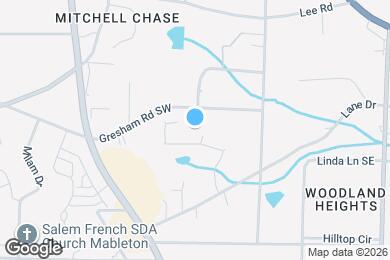 Map image of the property - 447 Clapton Ct