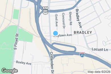 Map image of the property - 2500 Emil Ave