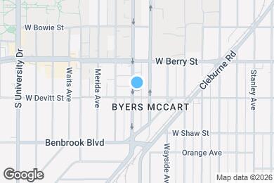 Map image of the property - 3141 McCart Ave