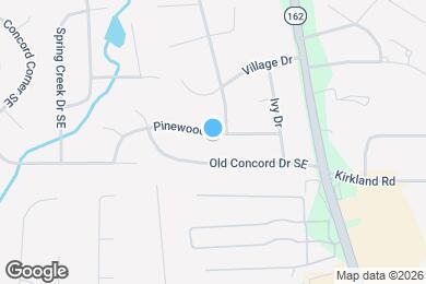 Map image of the property - 2135 Pinewood Dr