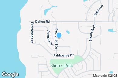 Map image of the property - 2730 Beacon Hill Dr