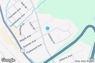 Map image of the property - 203 Sumner Ave