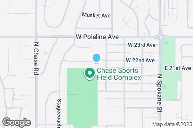 Map image of the property - 405 W 22nd Ave