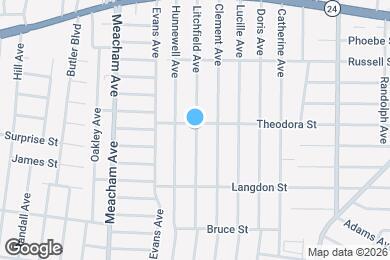Map image of the property - 148 Litchfield Ave