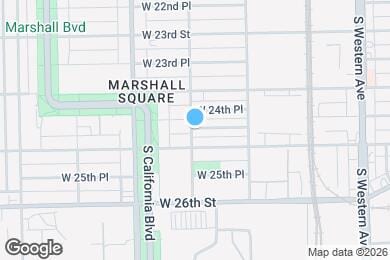 Map image of the property - 2455 S Washtenaw Ave.