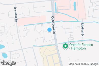 Map image of the property - Wyndham at Hampton Apartments