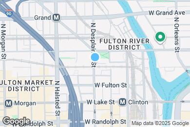 Map image of the property - 355 N Desplaines St