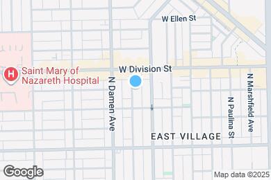 Map image of the property - 1129 N Winchester Ave