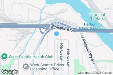 Map image of the property - 2064 SW Charlestown St