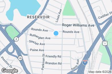 Map image of the property - 101 Rutherglen Ave