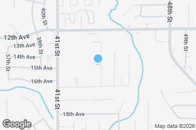 Map image of the property - 1417 43rd St