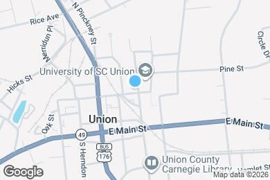 Map image of the property - 207 E Academy St