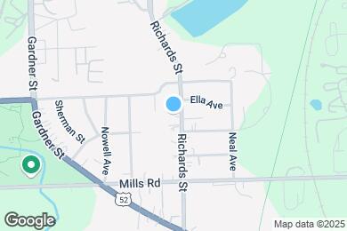 Map image of the property - 1015 Richards St