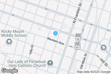 Map image of the property - 118 S Pearl St
