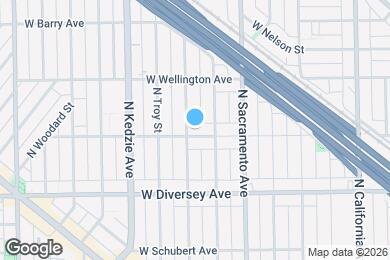 Map image of the property - 3052 W George St