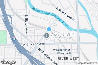 Map image of the property - 1022 W Fry St