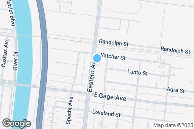 Map image of the property - 6222 Eastern Ave