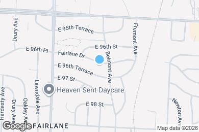 Map image of the property - 6103 Fairlane Dr