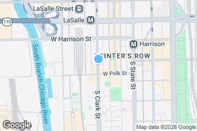 Map image of the property - 721 S Clark St