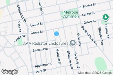 Map image of the property - 93 Meridian St