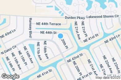 Map image of the property - 4236 NE 20th Pl