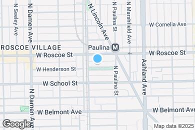 Map image of the property - 1740 W Henderson St