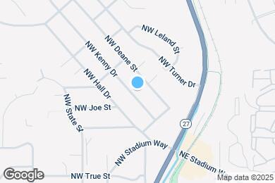 Map image of the property - 1425 NW Kenny Dr