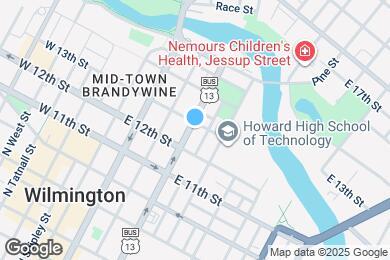 Map image of the property - 1234 N Walnut St