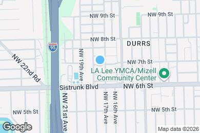 Map image of the property - 1708 NW 7th St