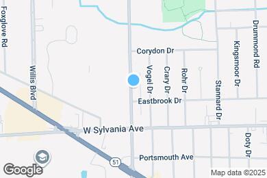 Map image of the property - 4114 Secor Rd