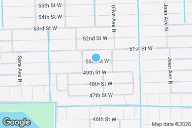 Map image of the property - 3211 50th St W