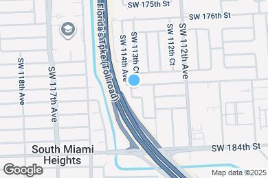 Map image of the property - 11380 SW 180th St