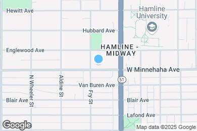 Map image of the property - Minnehaha Apartments