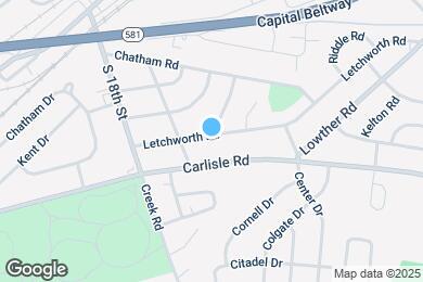 Map image of the property - 1603 Letchworth Rd