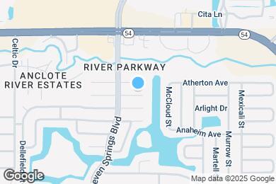 Map image of the property - 7431 Belvedere Terrace