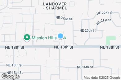 Map image of the property - 12502 NE 19th St