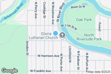 Map image of the property - 1112 N Woodrow Ave